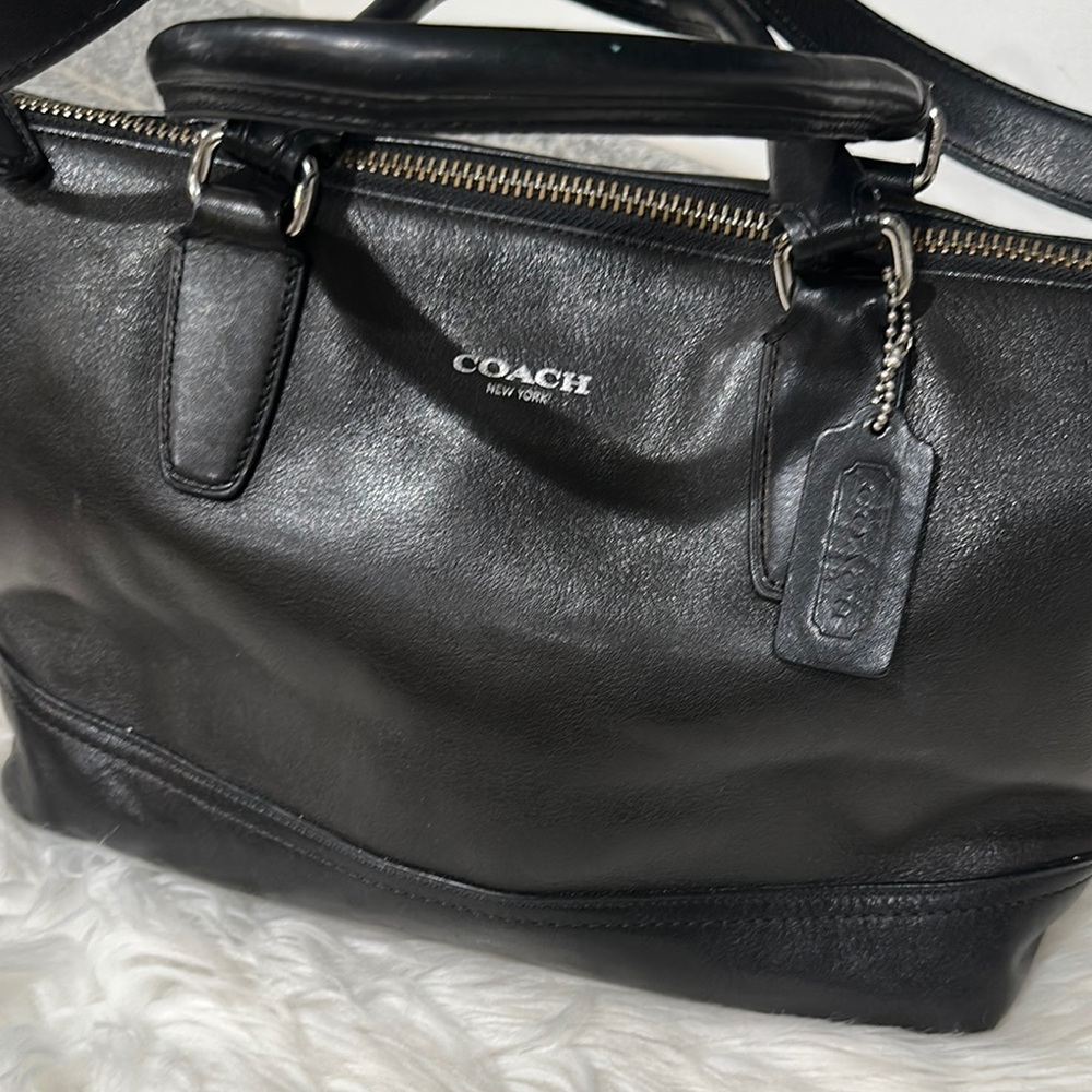 💰Final price❤️ Coach Black Leather Handbag
